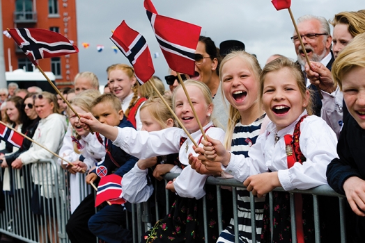La Norvegia è stata nominata il Paese più felice del mondo nel 2017